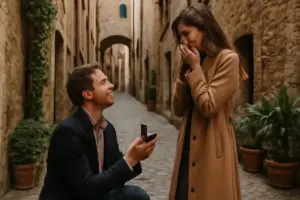 Gli angoli nascosti del centro storico per una proposta di matrimonio: scelta che emoziona davvero