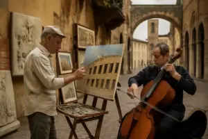 Quali sono le tradizioni artistiche tipiche del centro storico veronese? Le storie ancora vive