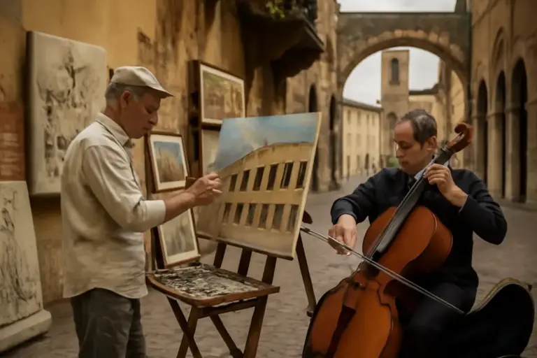 Quali sono le tradizioni artistiche tipiche del centro storico veronese? Le storie ancora vive