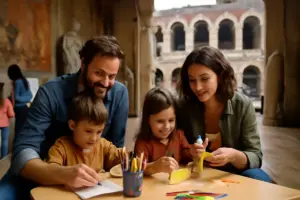 Attività culturali per famiglie nel cuore di Verona: laboratori, visite e giochi creativi