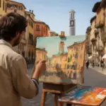La tavolozza di Verona centro: perché gli artisti la scelgono come fonte di ispirazione